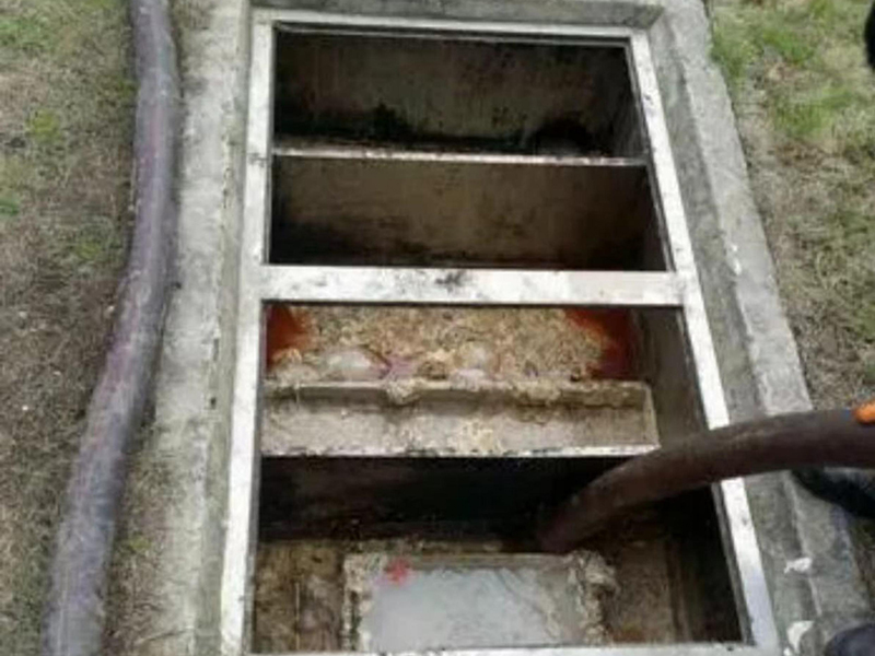 白玉隔油池清理