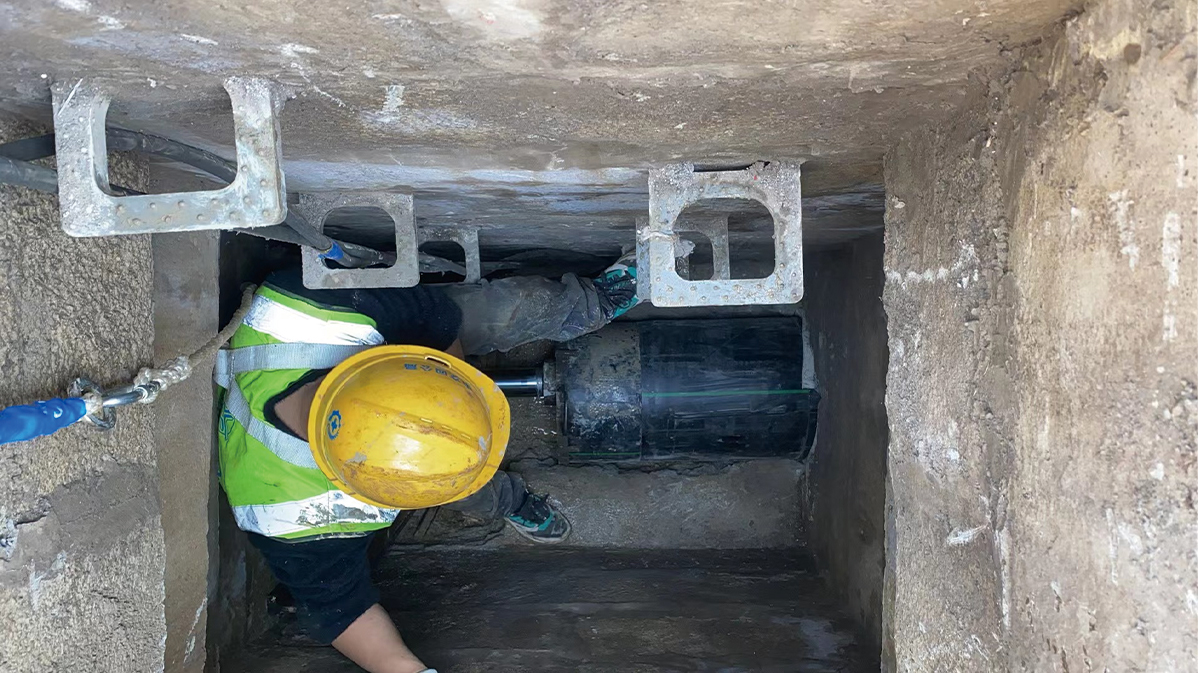 白玉HDPE短管内衬法